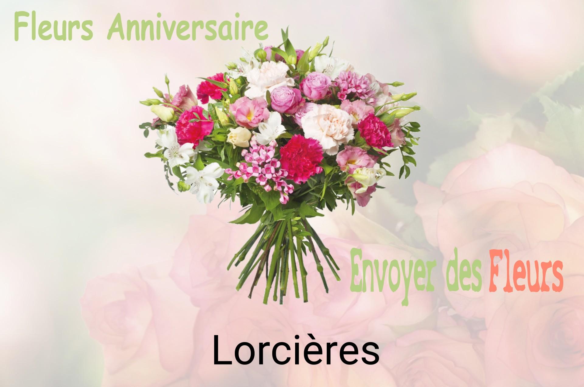 Bouquet de fleurs d’anniversaire livré à Lorcières